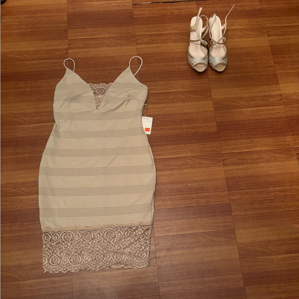 Nude dress